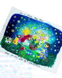 Image 1 of A6 - In a time like this (5/5) : Joy - illustration originale