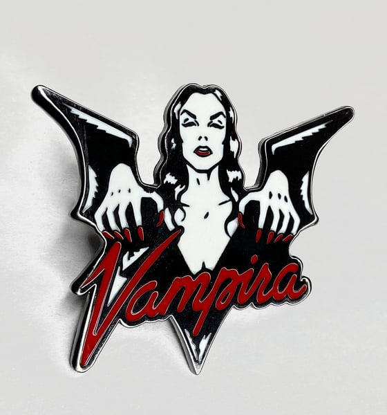 Image of VAMPIRA® Enamel Pin V Logo