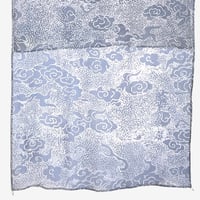 Image 2 of 'The Art of Susan Unger' book + Sky clouds chiffon foulard (210)