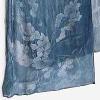 Image 2 of 'The Art of Susan Unger' book + Blue leaves chiffon foulard (214)