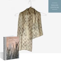 Image 1 of 'The Art of Susan Unger' book + Stone hatch chiffon foulard (218)