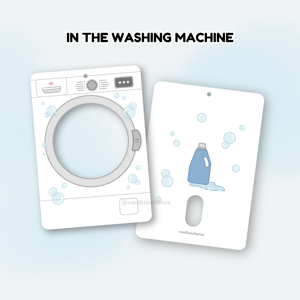 Image of [Pre-Order] In the Washing Machine acrylic PC holders by vanillaxchance