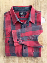 Image 1 of RRL PLAID TWILL HUNTING SHIRT