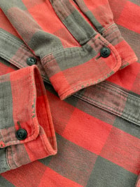 Image 10 of RRL PLAID TWILL HUNTING SHIRT