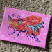 Image of Cat beetle painting | original art | Free shipping