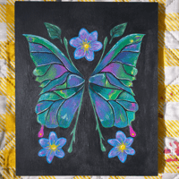 Image 3 of Green fairy wings