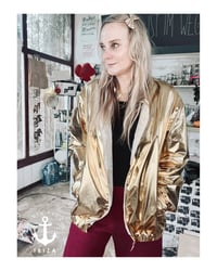 Image 5 of Golden Bomber  • Festival Love jacket • unisex 