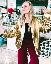 Image 6 of Golden Bomber  • Festival Love jacket • unisex 