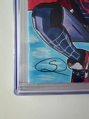 Miles Morales CGC Signature Series Comic Book Signed by Shameik Moore 1/1 - Original Art