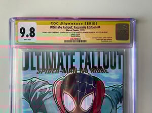 Miles Morales CGC Signature Series Comic Book Signed by Shameik Moore 1/1 - Original Art