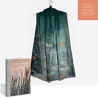 Image 1 of 'The Art of Susan Unger' book + Neptune's Garden ultramar chiffon (410)