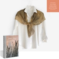 Image 1 of 'The Art of Susan Unger' book + Squarish of alabaster chiffon (415)