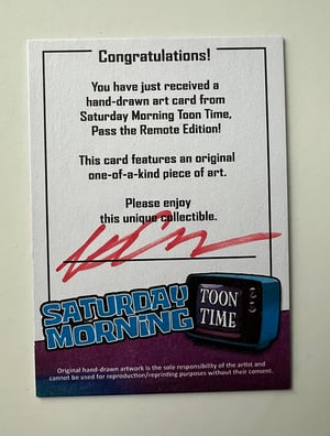 Cliffjumper Sketch Card 1/1 - Artists Unite Original Art Transformers Animated