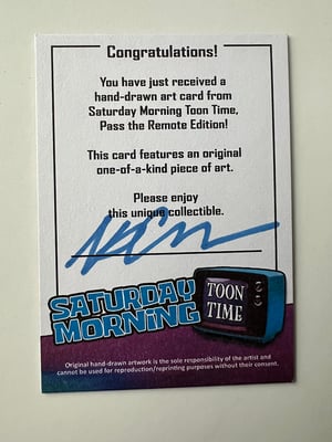 Ultra Magnus Sketch Card 1/1 - Artists Unite Original Art Transformers Animated