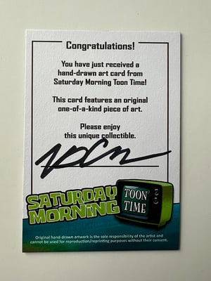 The Wasp Sketch Card 1/1 - Artists Unite Original Art Avengers Animated