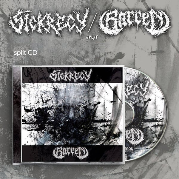 Image of SICKRECY / BARREN - Split CD