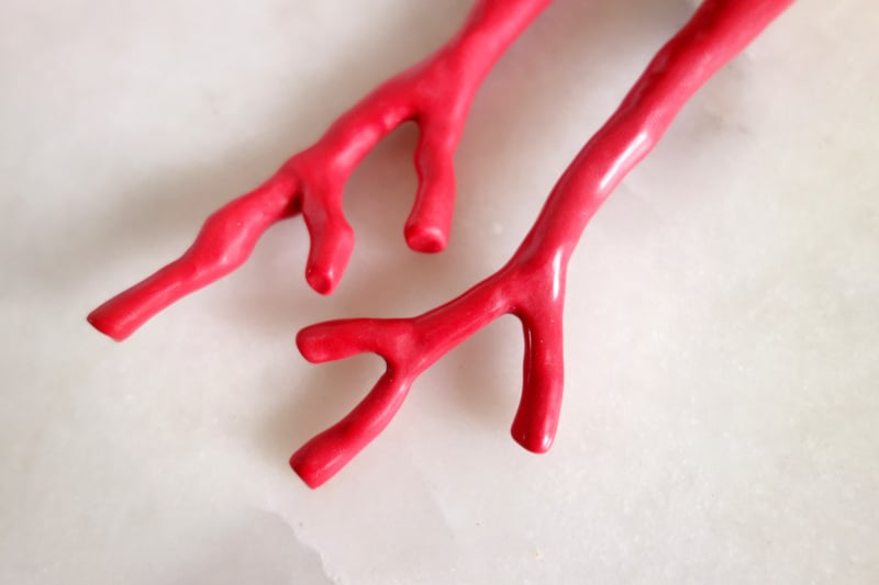 Image of Duo Couverts Corail - Fourchette & Couteau 1