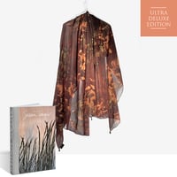 Image 1 of 'The Art of Susan Unger' book + Burgundy chiffon leaves wrap (427)