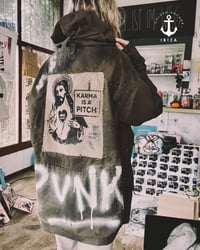 Image 3 of Vintage¥ viLLaGe punK ¥ IbiZa ¥ PARKA ¥ JaCket ¥ upCycliNg ¥ festiValVibe ¥