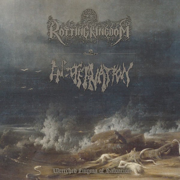 Image of ENCOFFINATION / ROTTING KINGDOM - Split CD