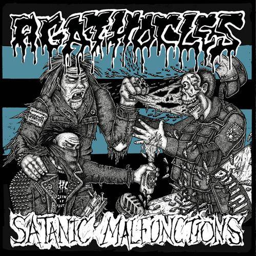 Image of AGATHOCLES / SATANIC MALFUNCTIONS - Split CD