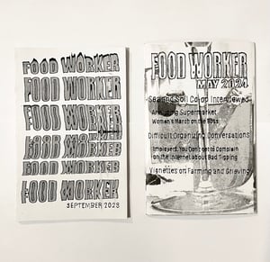 Image of Food Worker back issues package