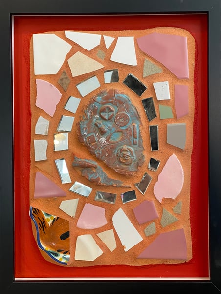 Image of Painted Bride Mosaic #51