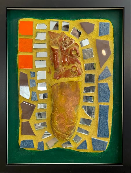 Image of Painted Bride Mosaic #53