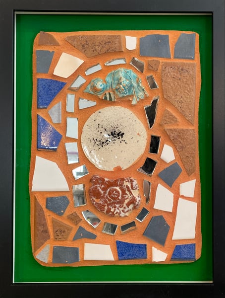 Image of Painted Bride Mosaic #54