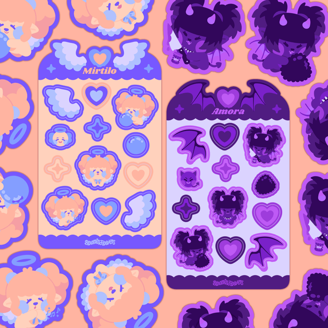 Angel ♡ Devil Stickers
