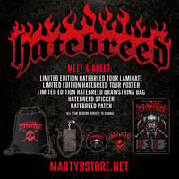 Image 2 of HATEBREED EUROPEAN TOUR VIP BACKSTAGE MEET & GREET JUNE 2025