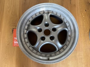 Image of Genuine Speedline Porsche 993 GT2 Clubsport 18" 5x130 FRONT Alloy Wheel