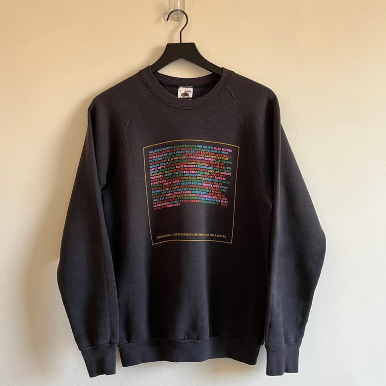 Image of Inaugural Year of MOCA Los Angeles Crewneck Sweatshirt