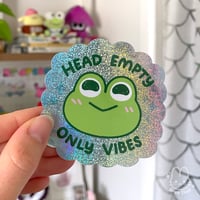 Image 2 of Head Empty Sticker