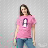 Image 3 of BAR-BARA - LOGO - PINK - T-SHIRT