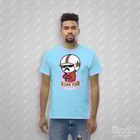 Image 3 of STUNT DOUBLE - LOGO - BLUE - T-SHIRT