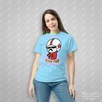 Image 4 of STUNT DOUBLE - LOGO - BLUE - T-SHIRT