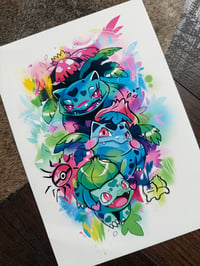 🌿 Bulba Bloom - Vibrant Evolution Art Print 🌿