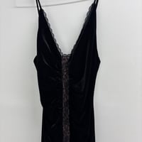 Image 1 of 00s velvet maxi