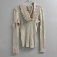 Image 2 of 00s hooded knit 