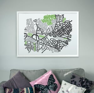 Image of New Eltham Typographic Map