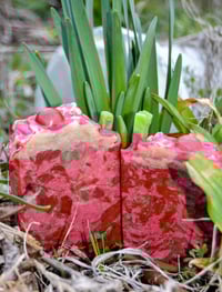 Image 1 of Sugared Cranberry & Rhubarb Pie 