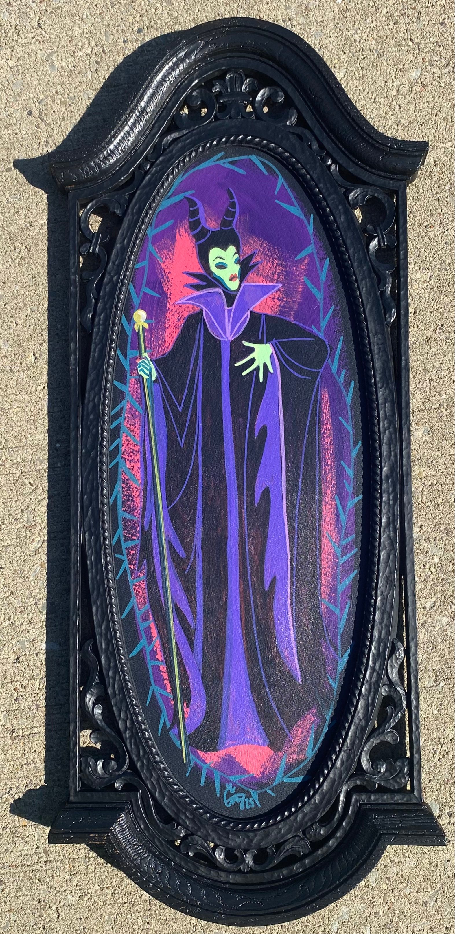 Maleficent- Original Painting | El Gato Gomez