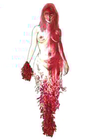 **Final Girl** - Affordable Art Print  
