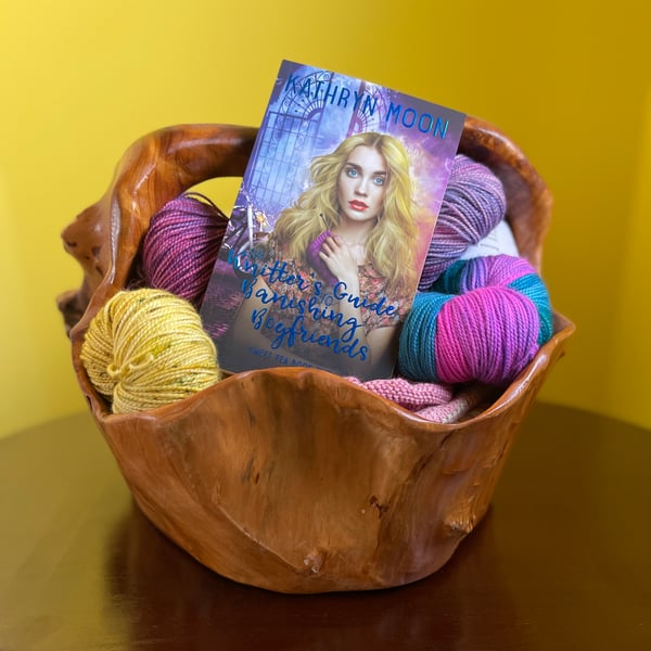 Image of The Knitter’s Guide to Banishing Boyfriends mass market special edition - signed paperback