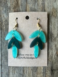 70's Triad Turquoise/denim blue