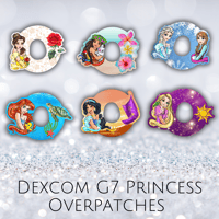 Dexcom G7 - Princess Overpatches