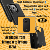 Image 1 of  💪📱Tough Dual-Layer iPhone Case 📱💥🛡️