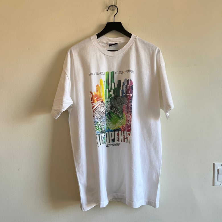 Image of 1995 US Open Tie Dye Graphic T-Shirt (sz XL)