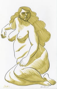 Brittany in Gold Marker